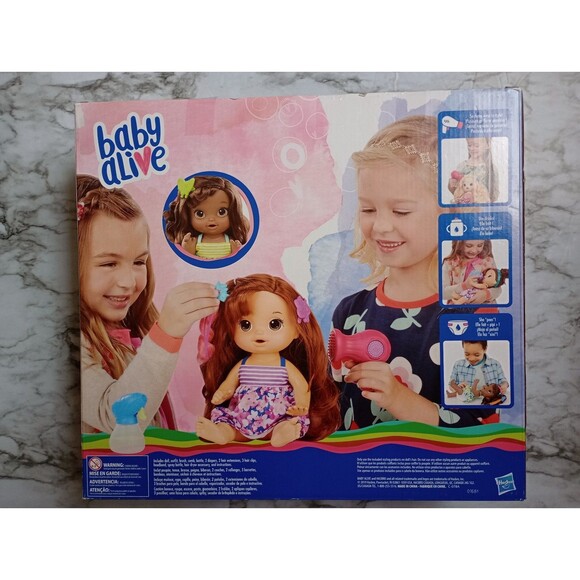 NIB Baby Alive Cute Hairstyles Baby with Accessories - Picture 2 of 12